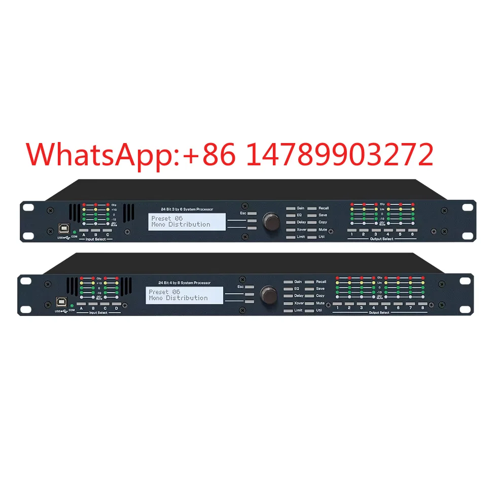 

99 Kinds DSP Sound Effects Processor Stage KTV Live Performance Audio Adjustment Equipment