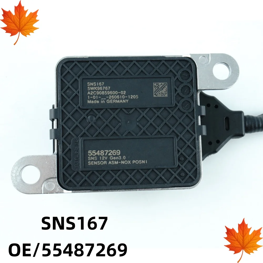 55487269 5WK96767 New Nitrogen Oxide Sensor NOx Sensor For Opel Antara 2.0 Vauxhall Insignia G09 Chevrolet Captiva 55512780