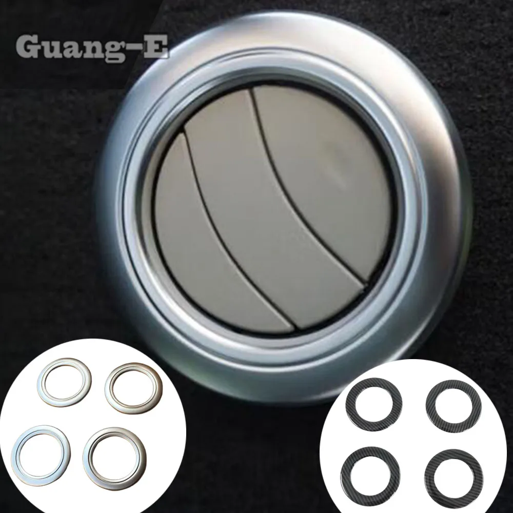 

Car Sticker Body Garnish Cover Trim ABS Air Condition Outlet Roof Vent Frame For Toyota Sienna 2015 2016 2017 2018 2019 2020