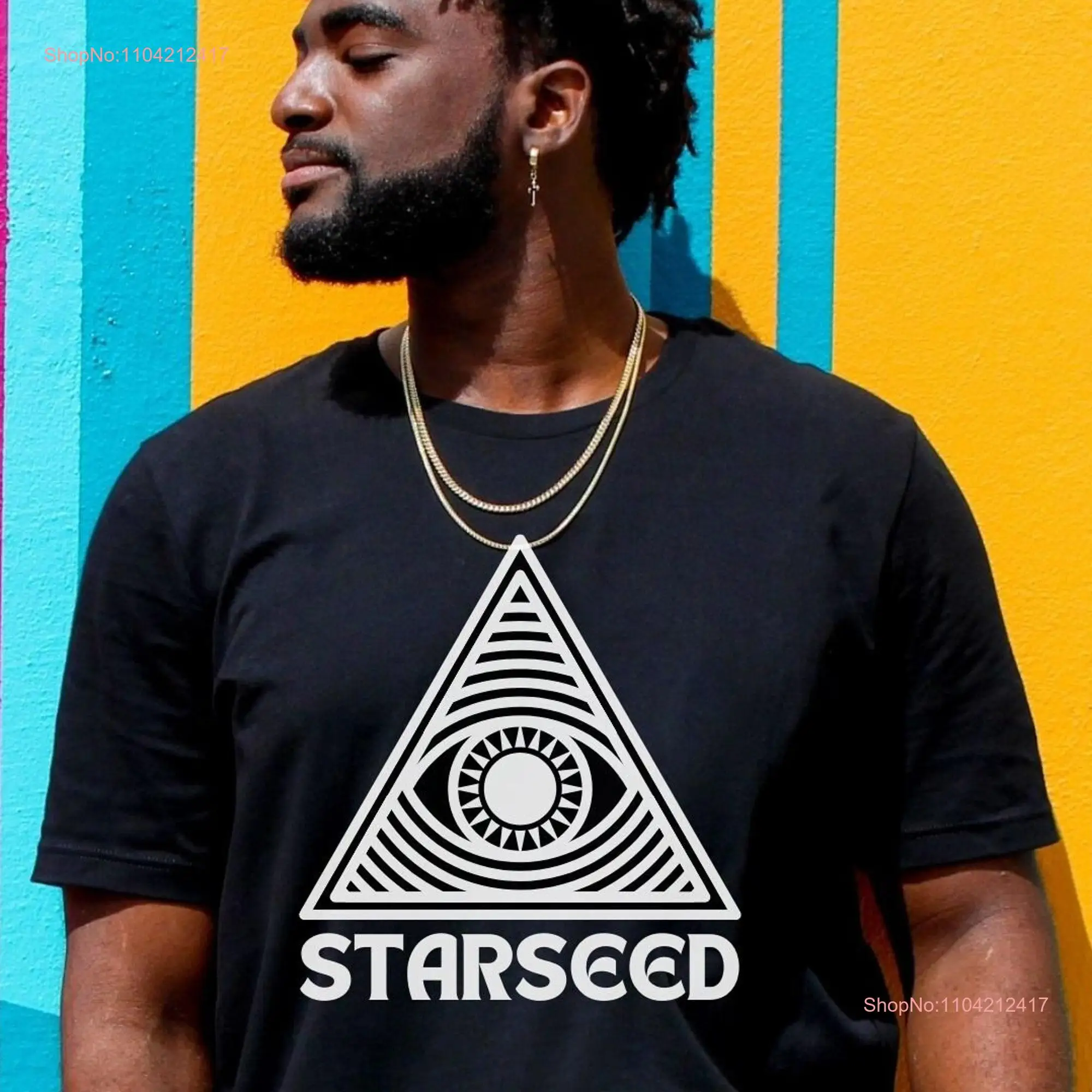 Starseed T Shirt Eye Star Seed Seeds Metaphysical for Her Him long or short sleeves