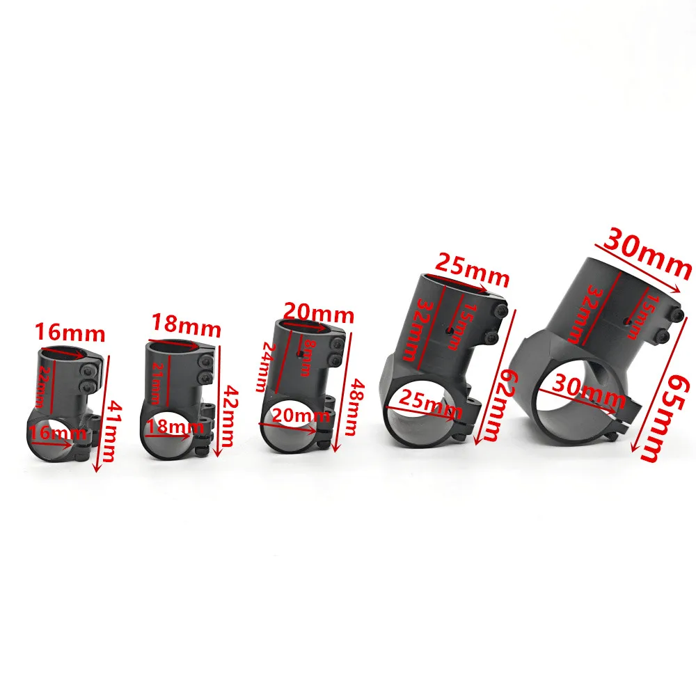 Connecteur de pied de train d'atterrissage à trois voies en alliage d'aluminium, 1 pièce, 16mm 18mm 20mm 25mm 30mm, protection des plantes, accessoires UAV