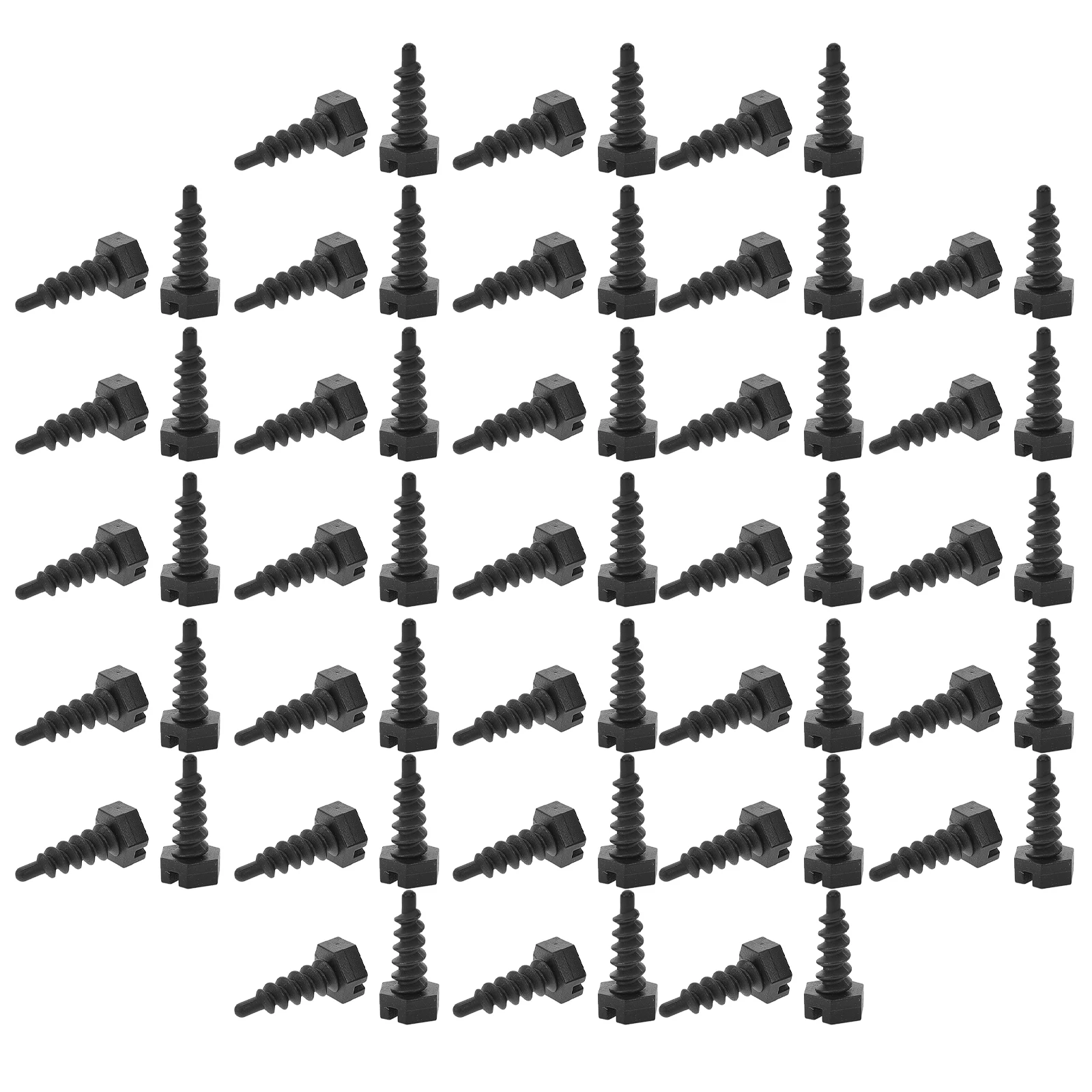 

100Pcs Control Root Screw Interface Durable Hexagonal Design Plant Enclosures Fixing Grafting Rooting Control Screws