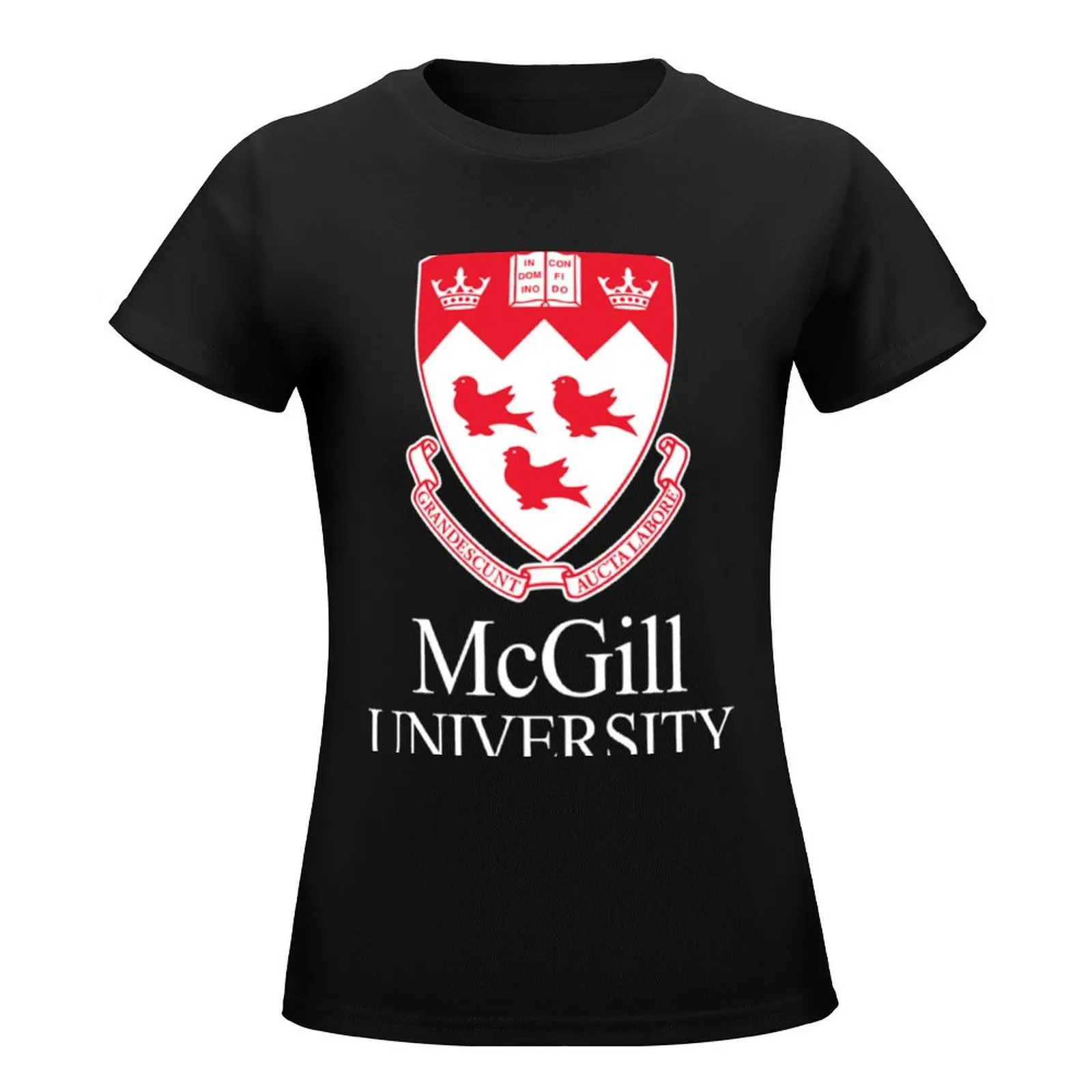 McGill University Classic T-Shirt aesthetic clothes funny Female clothing western t shirts for Women
