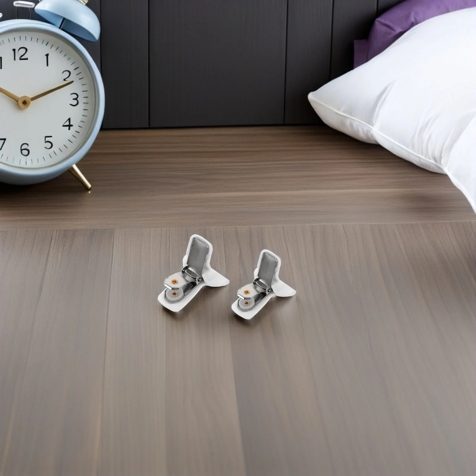 

12Pcs Padded Comforter Clips Duvet Cover Clips Secure Quilt Corners Prevent Blanket Shifting Adjustable Bedding Fasteners Anti