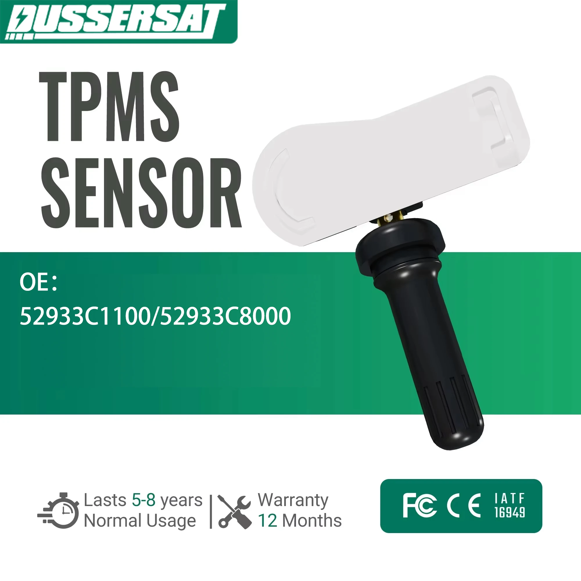 

TPMS Tire pressure sensor For Hyundai Santa Fe Sport Sonata Hybrid KIA Sedona Telluride Carnival Stinger 52933C1100 52933C8000