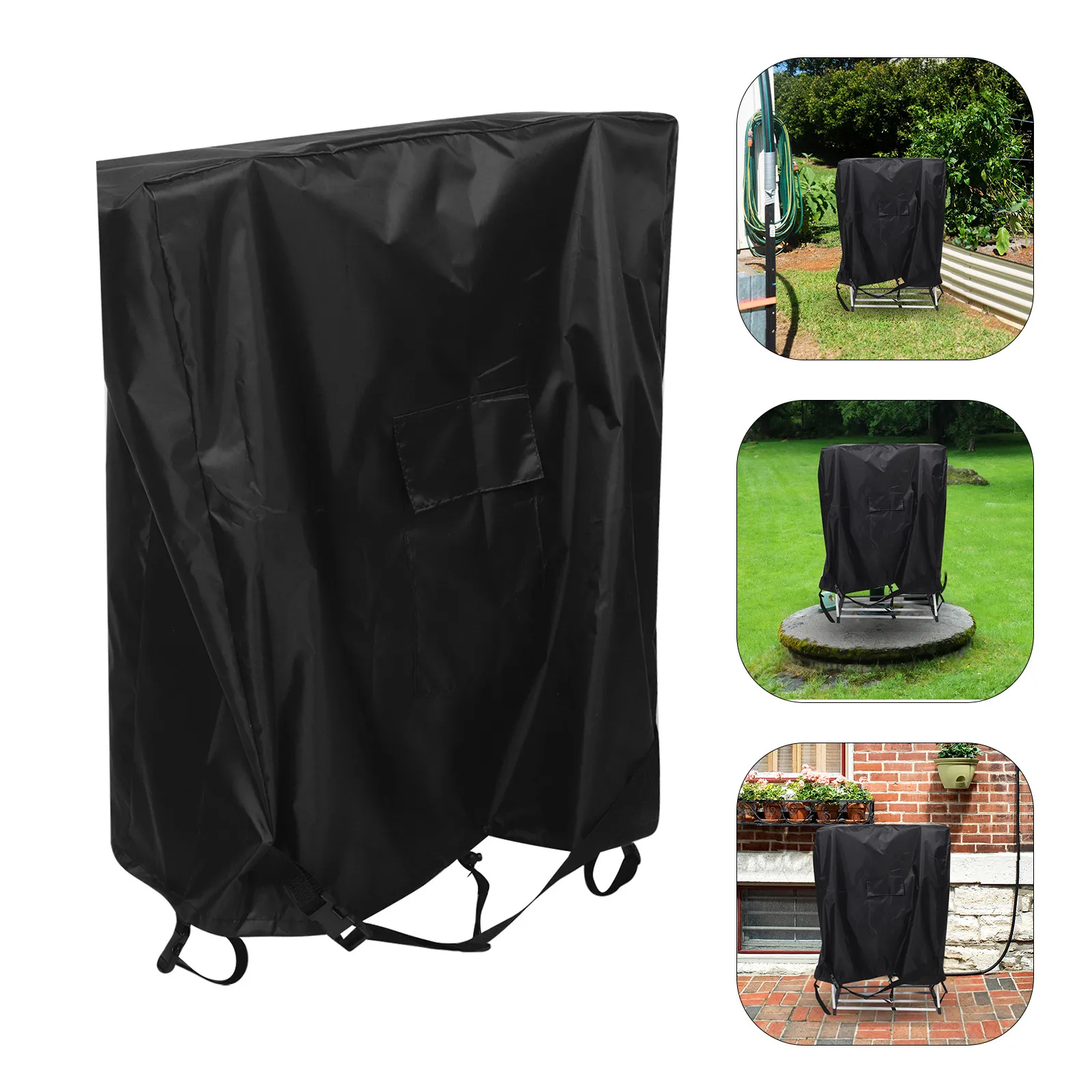 

Чехол для садового шланга универсальный, водонепроницаемый, устойчивый к УФ-излучению, из прочного полиэстера, компактный, складной, настенный