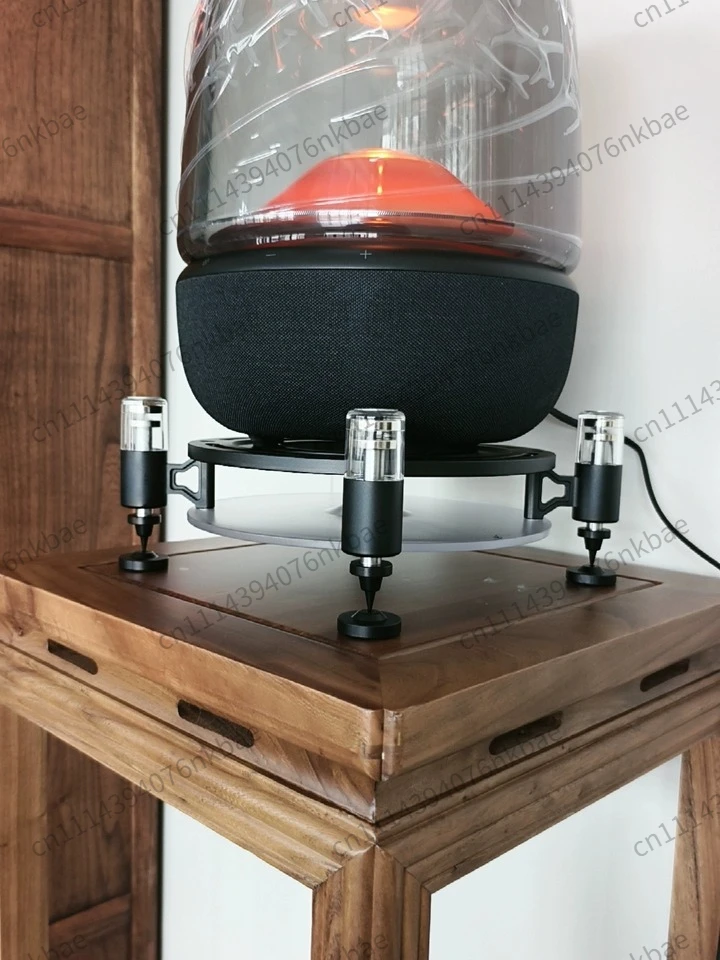 Metal Floating Desktop Speaker Stand Anti-Vibration Shockproof Non-Slip Universal Audio Mount Bracket Office