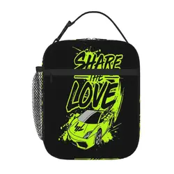 Stephen Sharer condividi The Love Lunch Tote Thermo Bag Thermal Lunchbox borse da pranzo da donna