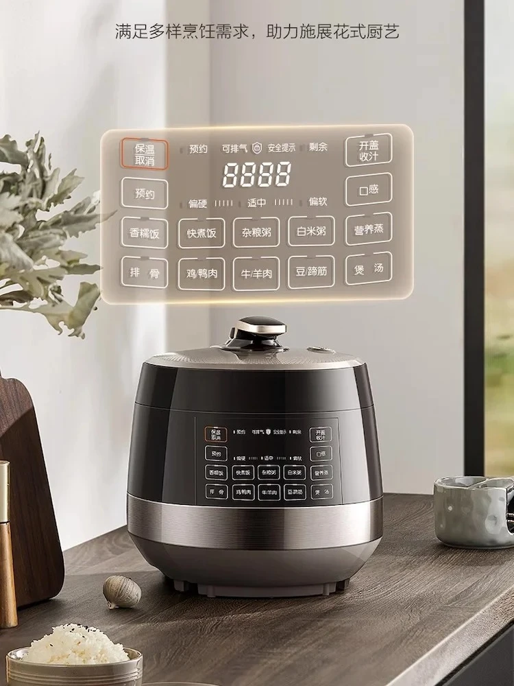 Stainless steel Multicooker  5L Instant pot Pressure cooker Automatic electric pressure cooker slow cooker Home appliances