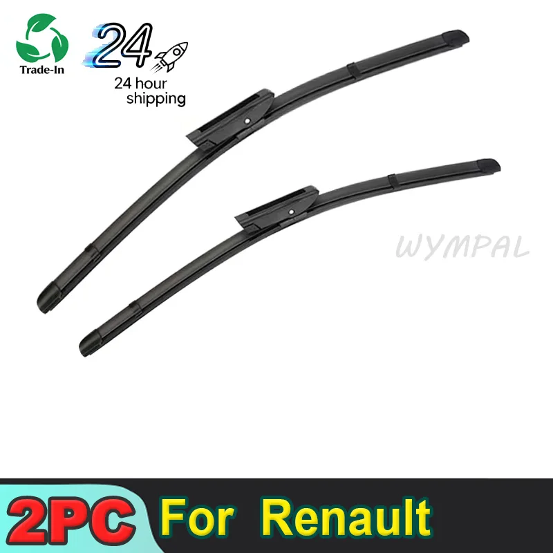 

Комплект щеток стеклоочистителя WYMPAL (передние и задние) для Renault Megane 4 2016-2021, щетки для лобового стекла, 24 и 18 дюймов