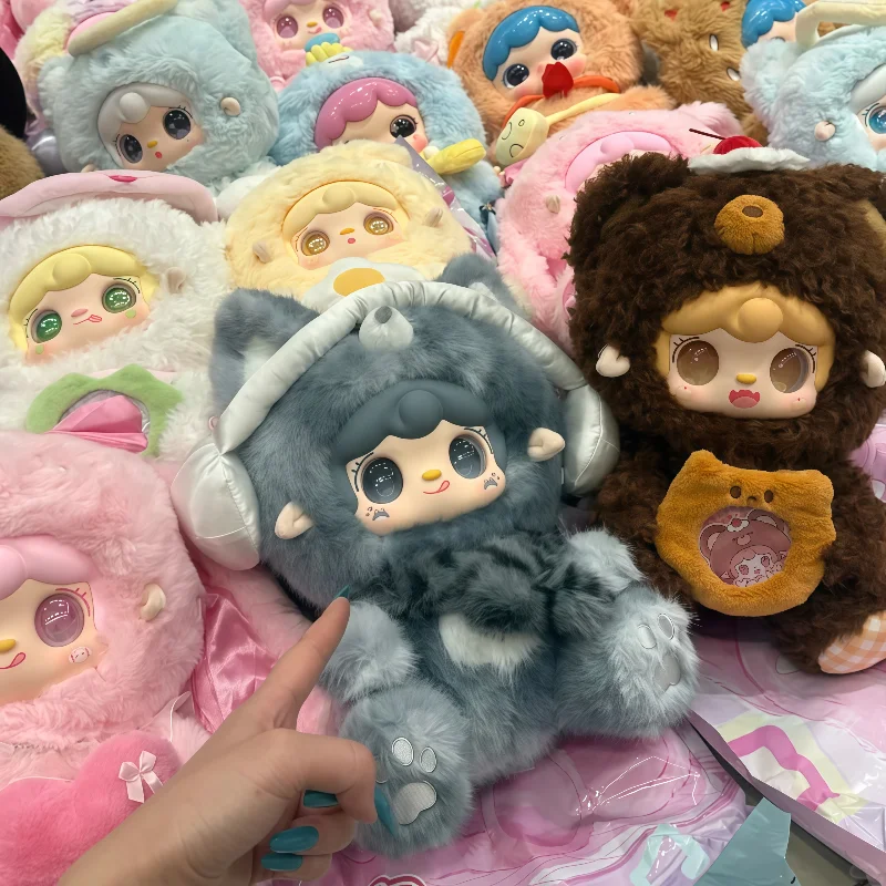 

​Genuine Yooki 400% Jumbo Plush Changeable Idol Series V3 Vinyl Blind Box Kawaii Transformable Outfits Collectible Girls Gift