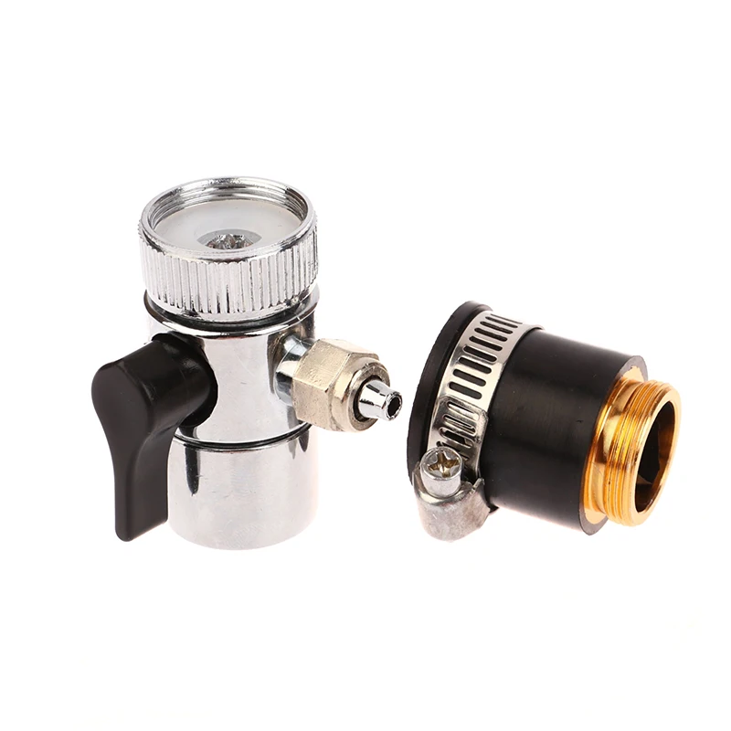 New Alloy Faucet Fitting Diverter Pipe Single-cut Valve Switching Adapter Tube Connector Water Purifier Water Filter Accessories