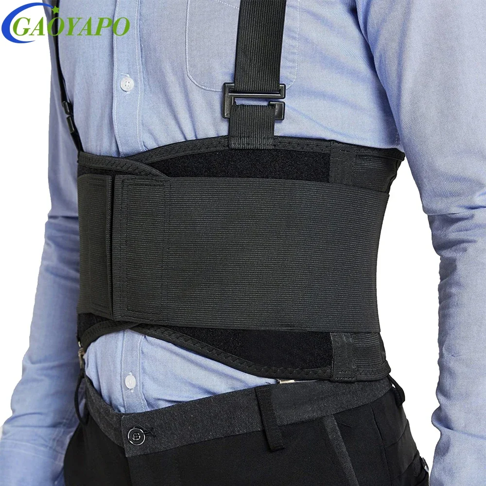 

1Piece Back Brace for Heavy Lifting for Men Women Lower Back - Ultra-thin Mesh Fabric,Perfect for Work Outdoor Running Sports