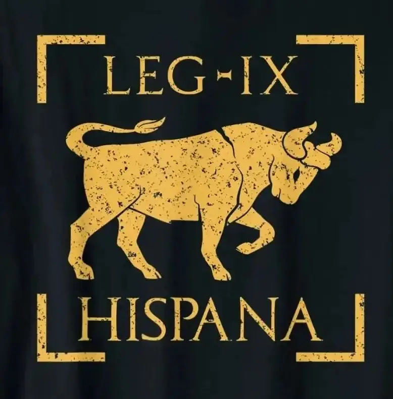 

Legio IX, Hispana. Taurus Emblem Roman Legion T Shirt. Short Sleeve 100% Cotton Casual T-shirts Loose Top Size S-3XL