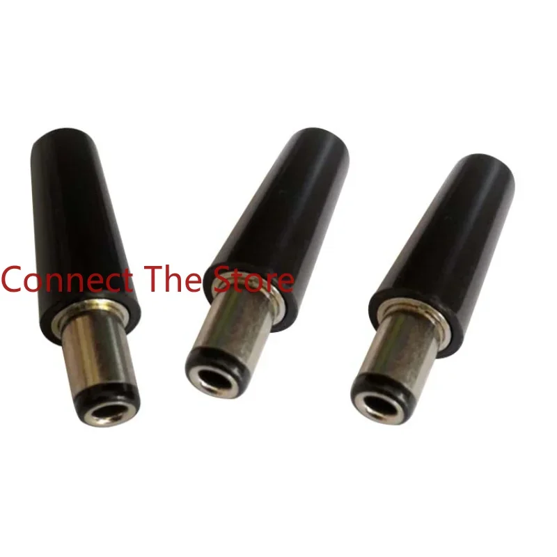 10PCS DC Power Adapter Plug 6.3*3.0*9.0 Male  6330 Wire Bonded White Cap Tube  Assembly Type