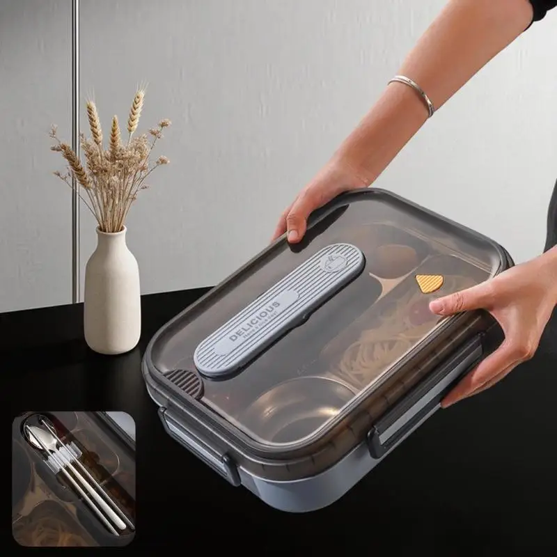 

G6KF Practical Stainless Steel Lunch Box 6 Separate Space Insulated Container