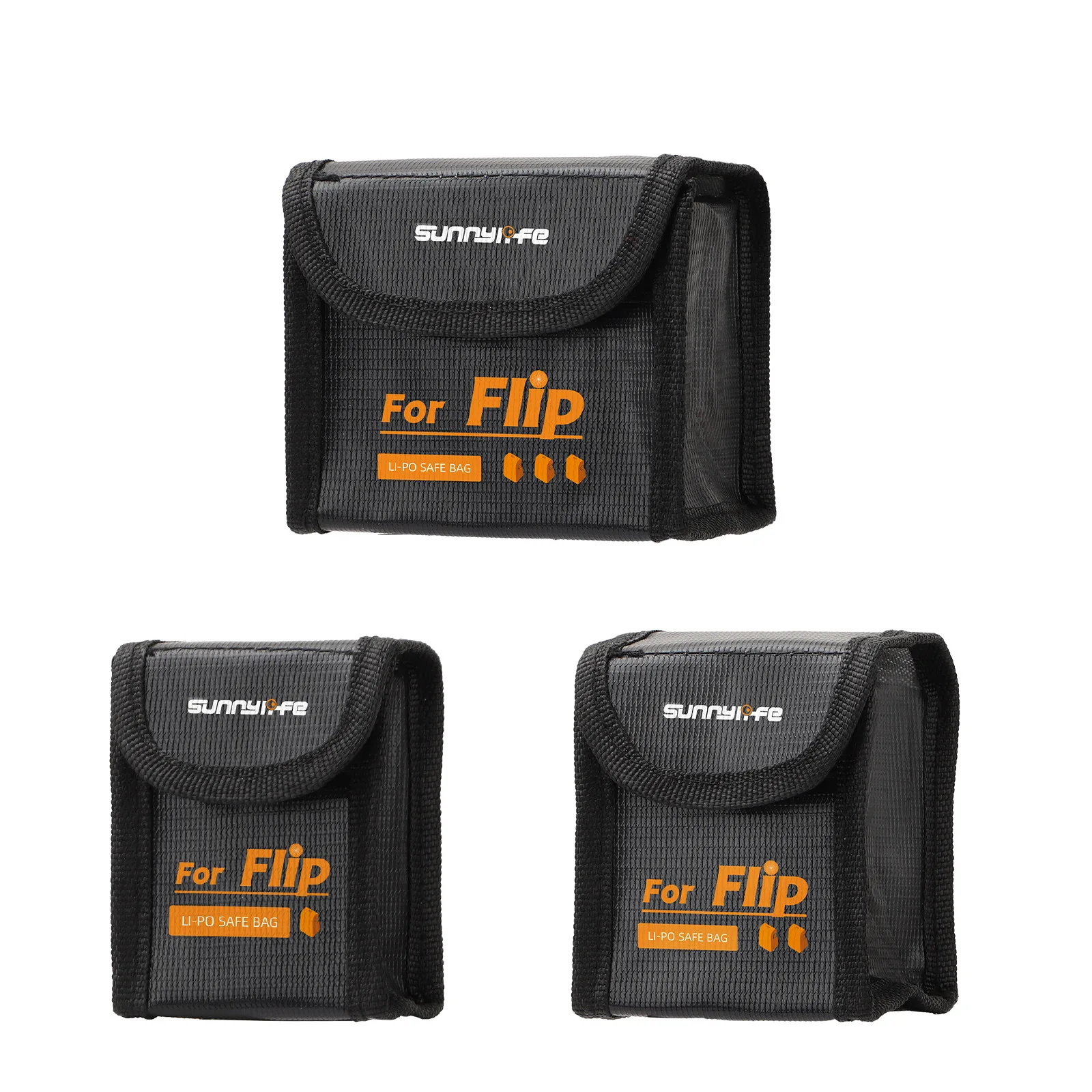 

For DJI FLIP battery explosion-proof bag lithium battery safety storage bag flame retardant protective bag accessories