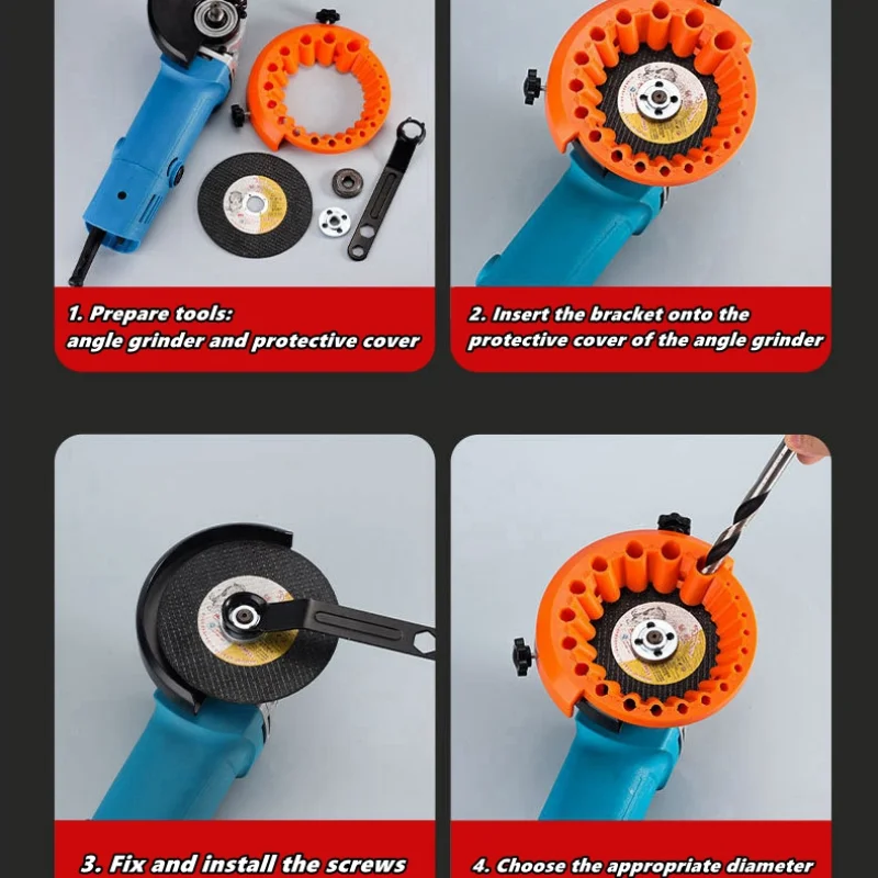 Multi functional 2-13mm Drill Bit Sharpener Grinder Polishing Grinding Tool 3D High-performance Utility Tool Drill Bit Grinding