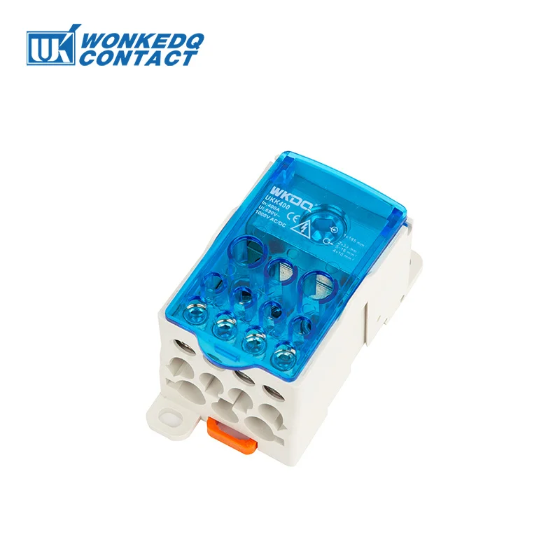 UKK80A Anschlussdose, 1 Eingang, 6 Ausgänge, Universaldraht, elektrischer Anschluss, DIN-Schienen-Klemmenblock, Stromverteilerkasten UKK 80 A – Detail 9