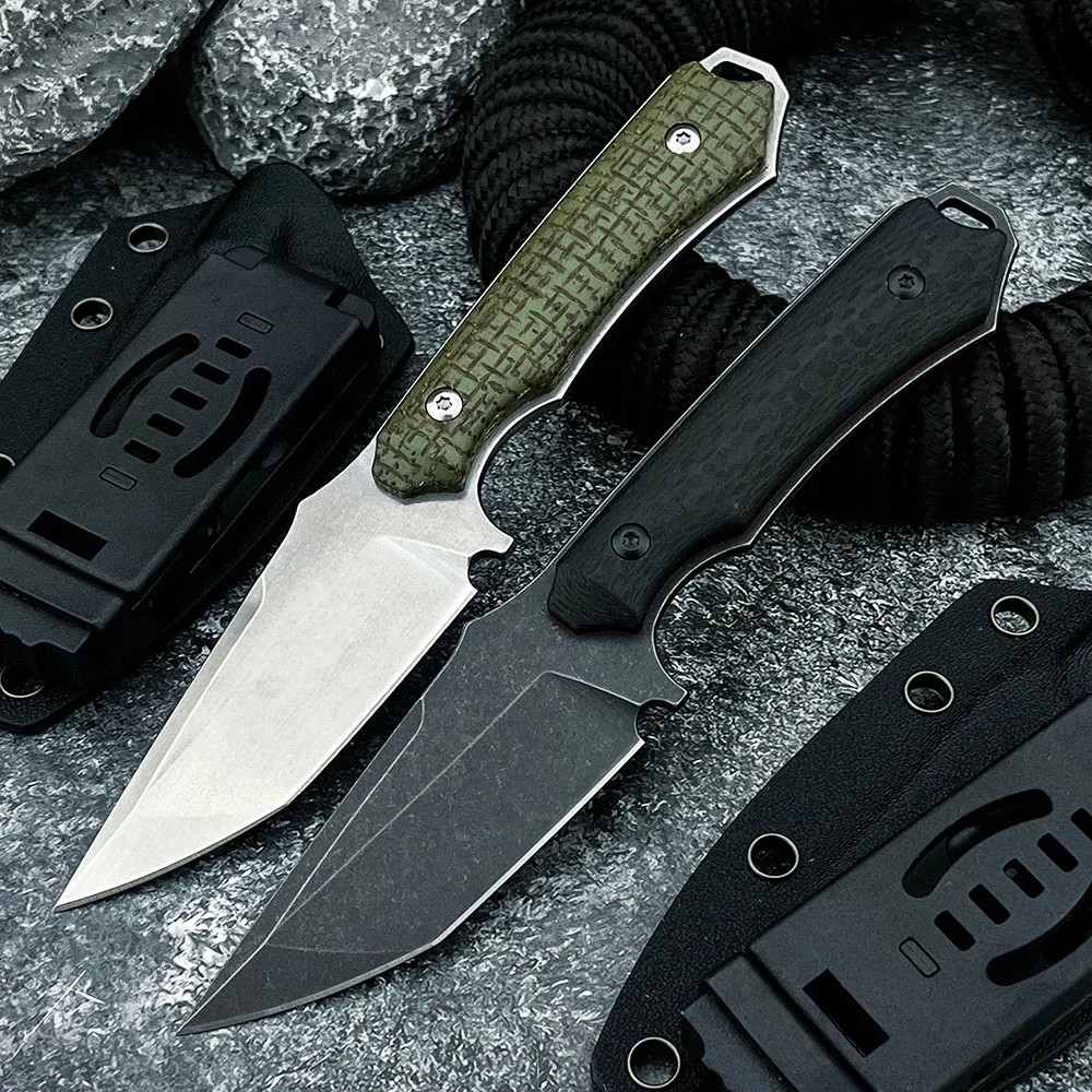 Jungle Adventure Backpacking EDC Multifunctional Straight Knife Outdoor Camping Fishing Portable Fixed Knife Climbing Knives view 4