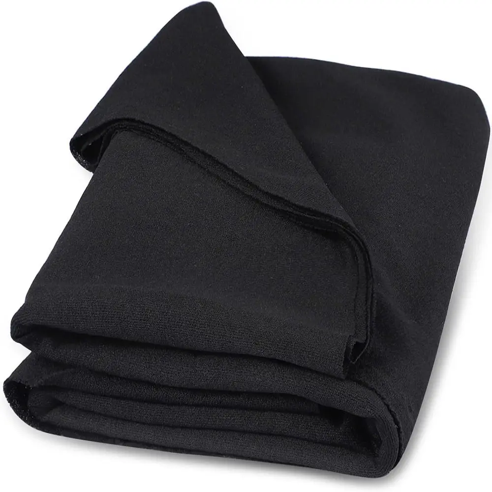 Black Speaker Mesh Cloth Breathable Anti-dust Stereo Fabric Replacement Dustproof Soundproof Net Cover Home KTV