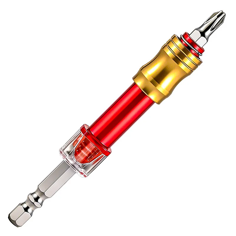 Three-in-one Batch Head Sleeve, New Alloy Steel High Hardness Furniture Installation Artifact Strong Magnetic