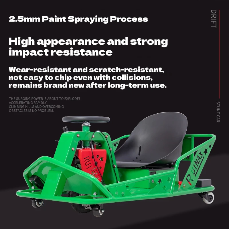 Articolo di Tendenza: Go-Kart Elettrico per Adulti, Alta Potenza, Super Veloce, Fuoristrada, Senza Carburante, Stile Crazy Cart per Corse all'Aperto