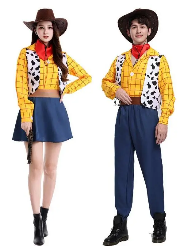 

Halloween Costume Toy Story Woody Cosplay Outfit Women's Traditional Clothing Stage Performance Ethnic Wear Chinese Manufacturer