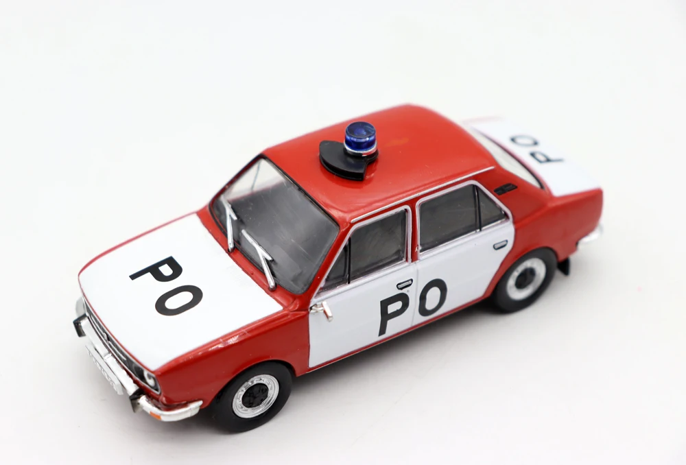 NEW 1:43 Skoo-da 105L 1977 Fire Engine PoliceCar By AbrRex Scale Models Diecast metal toys for collection gift