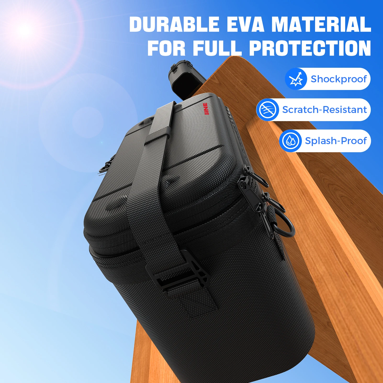 IINE SPLIT CARRYING STORAGE BAG FÜR SWITCH 2 / Großes Fassungsvermögen & abnehmbares Design & langlebiges EVA-Material & stoßfest & sturzsicher