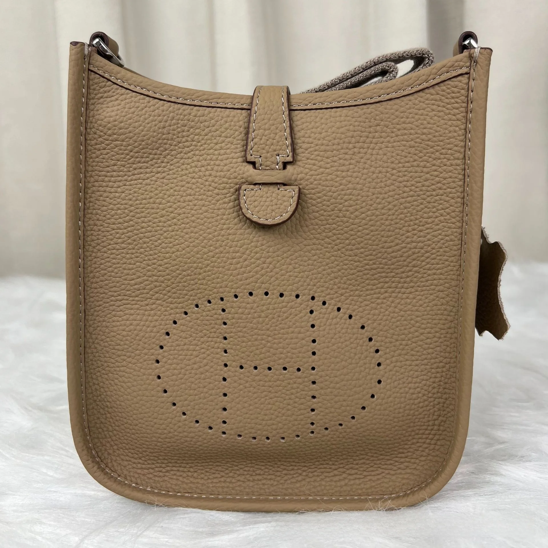 Pegasus Evelyne Mini Leather Shoulder Crossbody Tote Bag Urban Simple Style