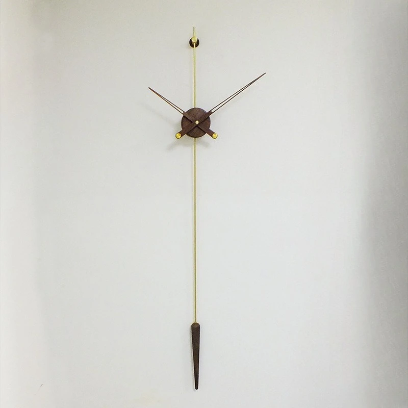 Spanish Wall Clock Minimalist Creative Hanging Clocks Modern Living Room Decorative Wall Watches Household Luxury Mute Watch