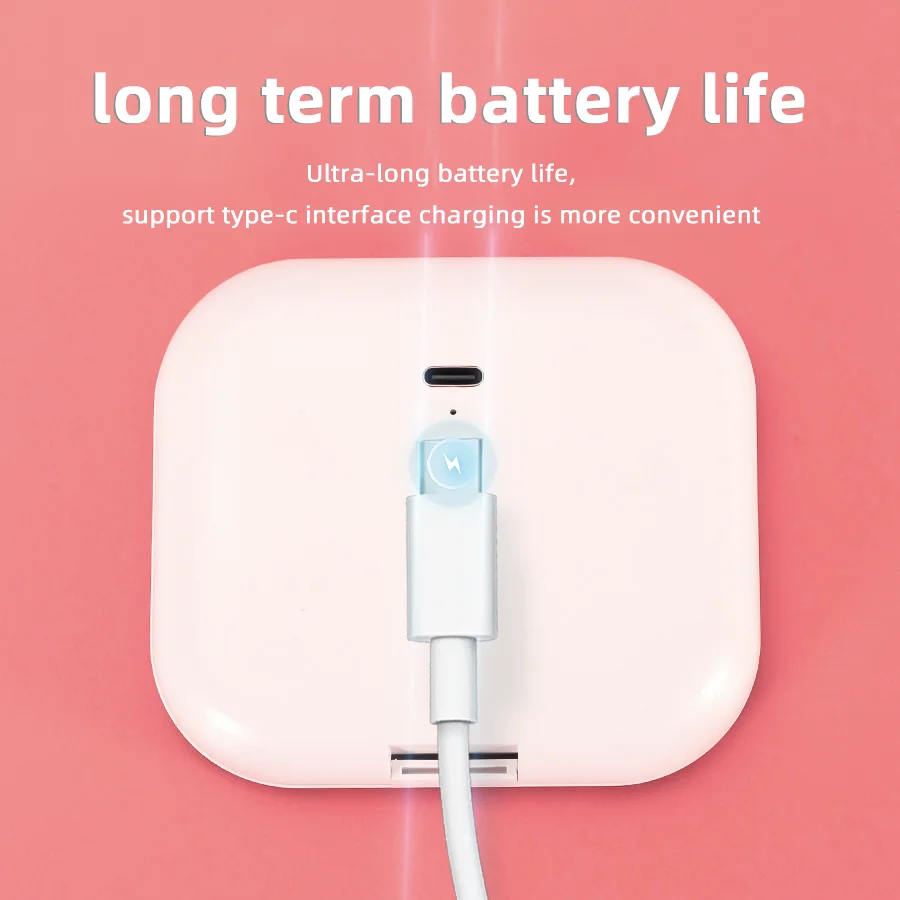 

Multifunctional mini makeup mirror with matte finish and three-level adjustment