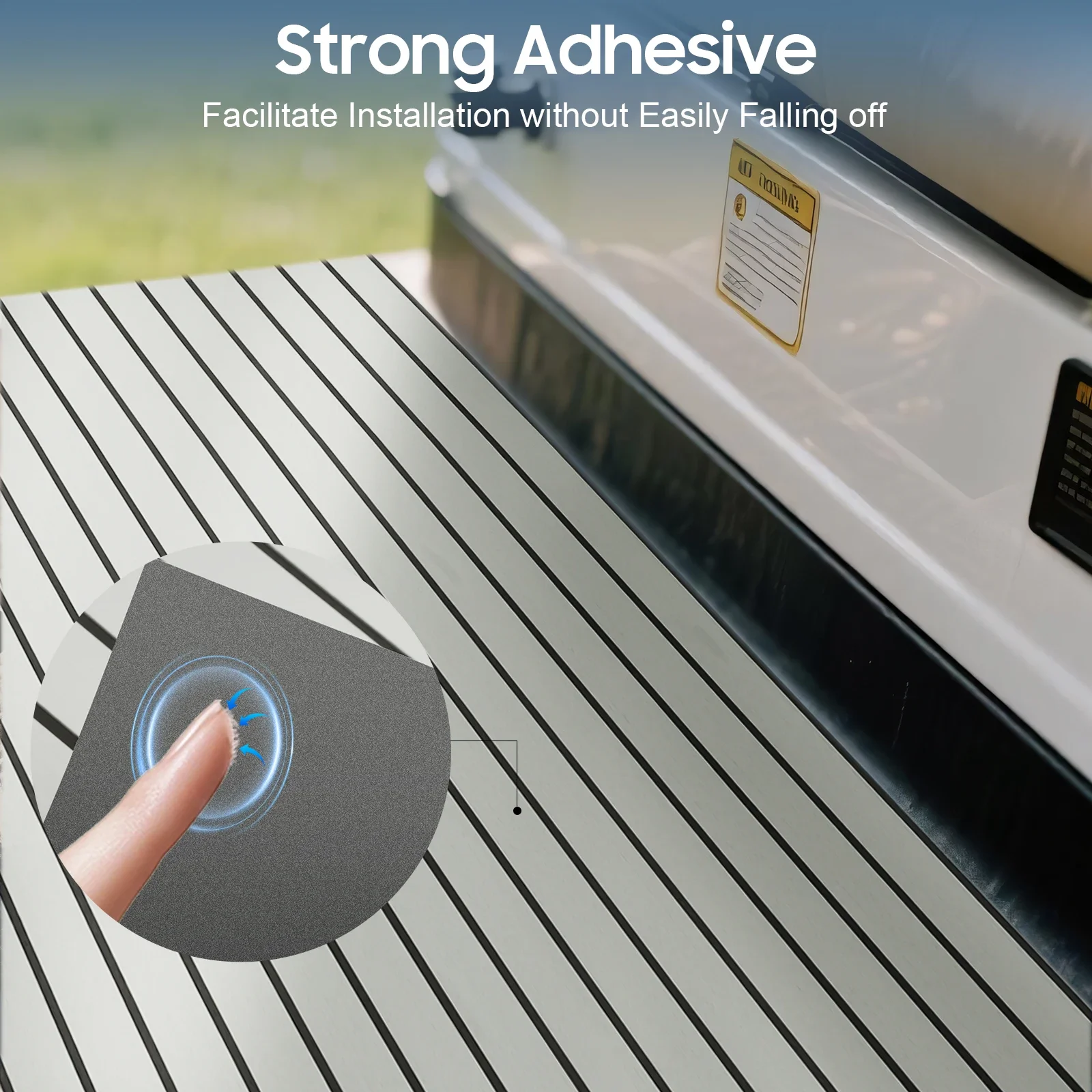 EVA Motorhome Anti-slip Mat Self-Adhesive  RV Foam Mat Cuttable Mat Waterproof & Corrosion-resistant Greatly Reduce Noise