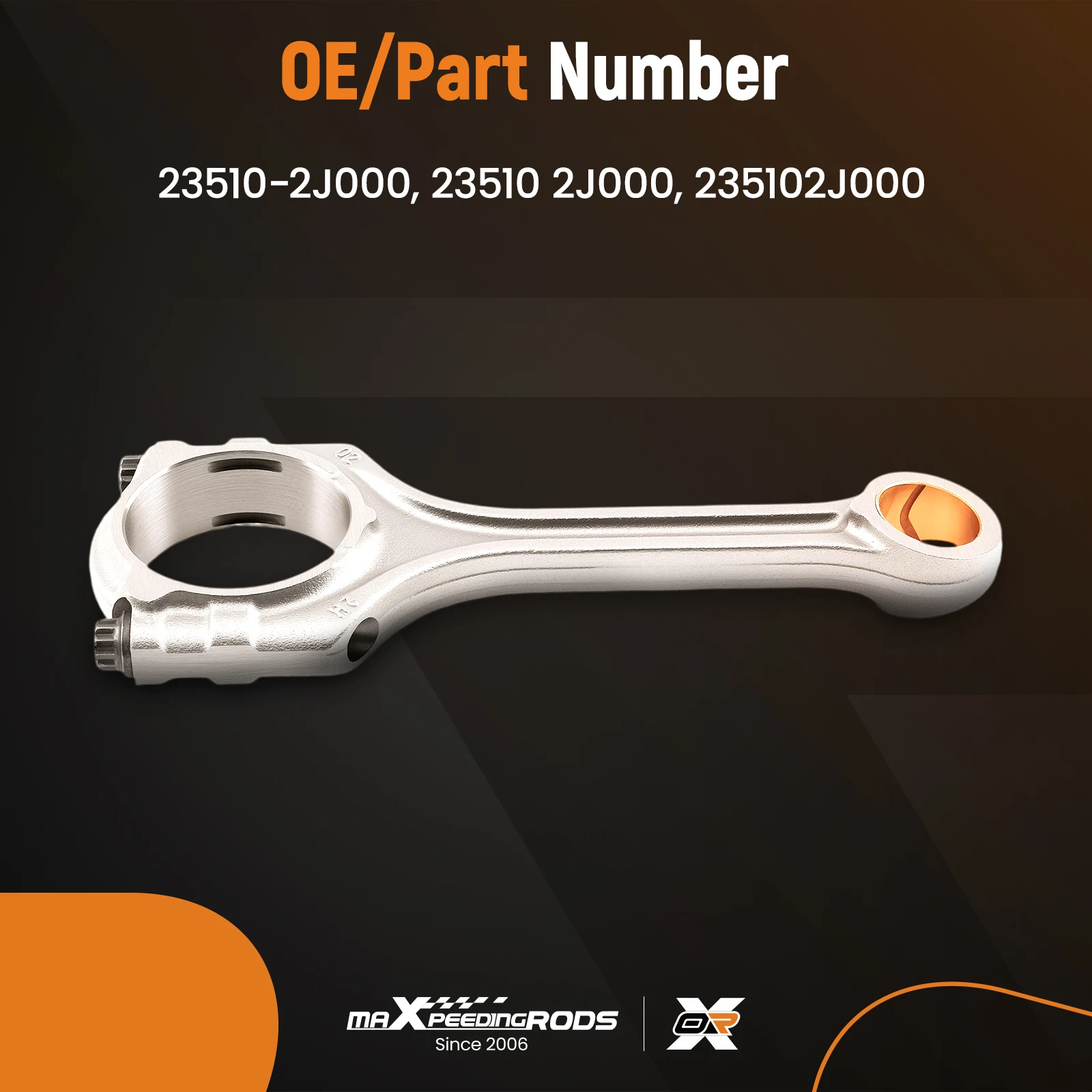 Engine Connecting Rod for Hyundai Sonata Kona Elantra 21-23 Sportage 23510-2J000