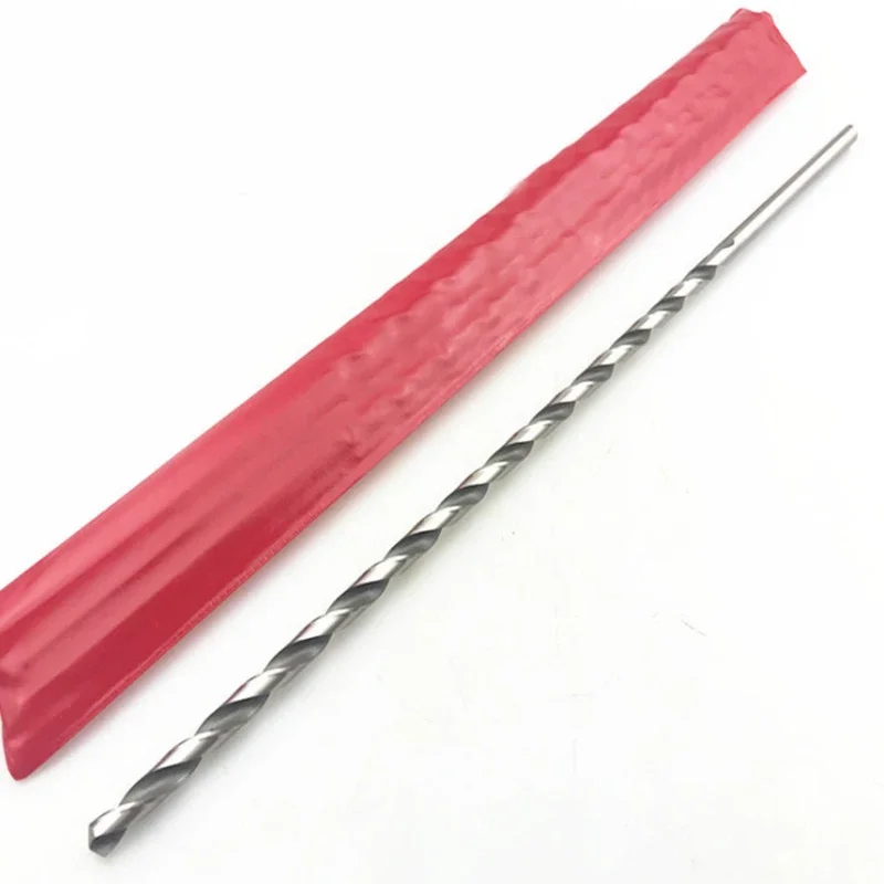 3-20mm Lengthen Drill Bit 350/400/450/500mm Extra-long HSS High Speed Steel Straight Shank Twist Drill Bit for Metal Wood Plasti