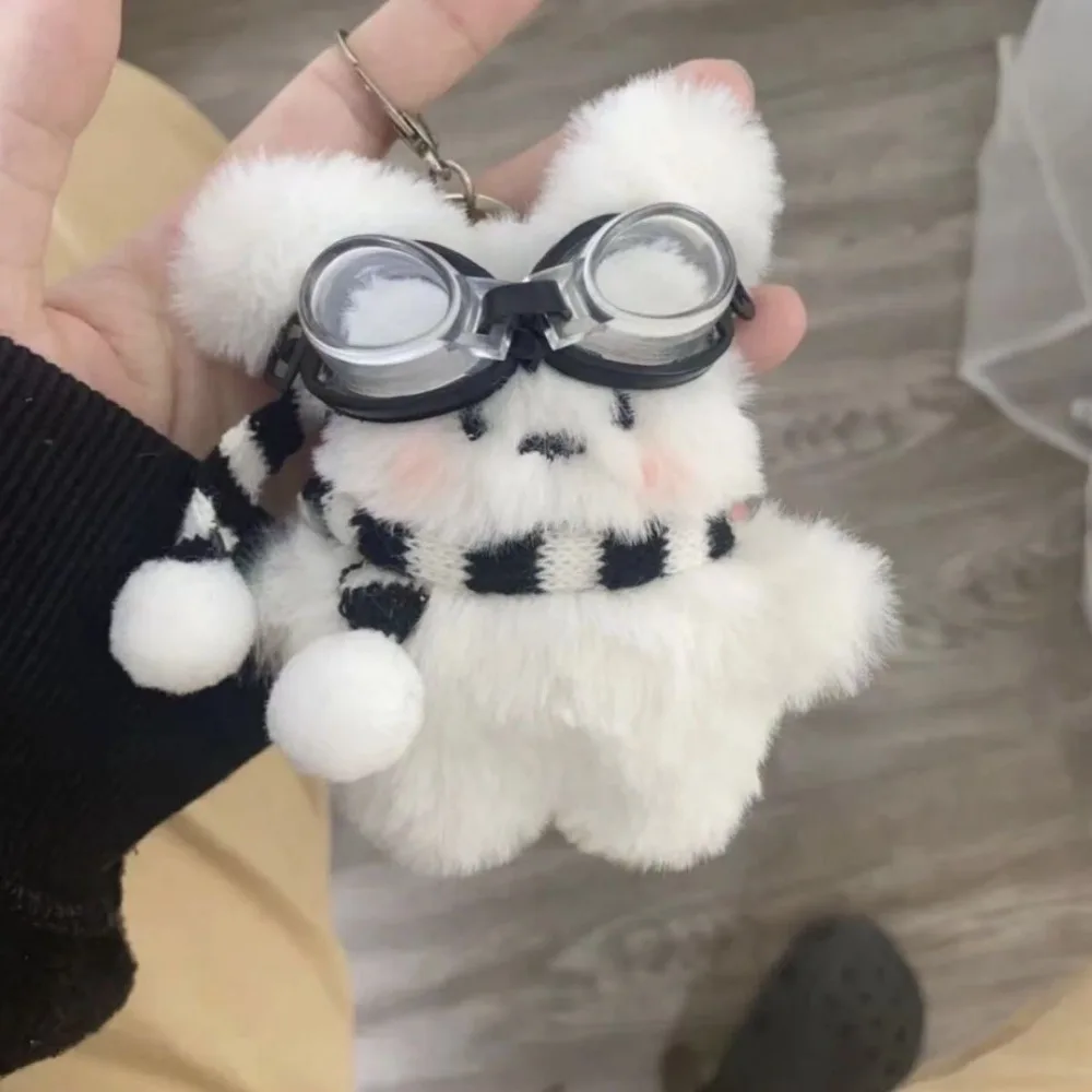 Trendy Cute Unique Pochacco Plush Keychain Creative Anime Doll Bag Pendant Schoolbag Accessories Christmas Gifts Car Key Ring