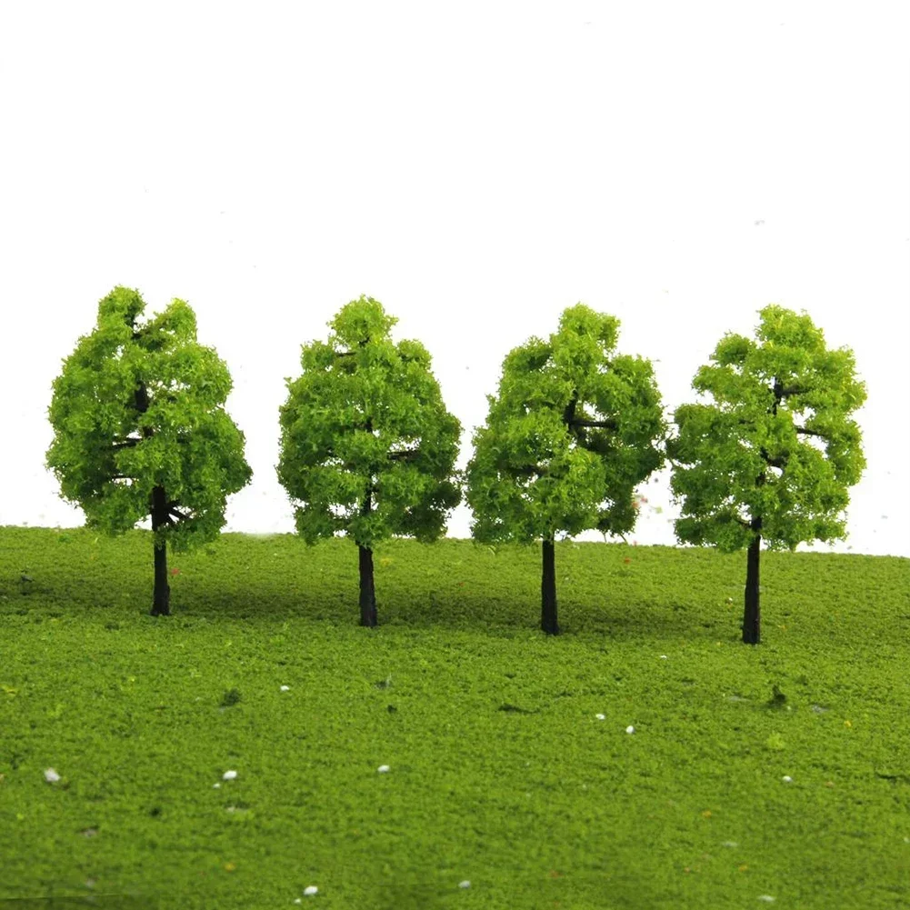 20x 9/5CM Model Trees For Train Railroad Diorama Wargame Park Landscape Scenery Model Trees Scale Or House Classroom Park Layout