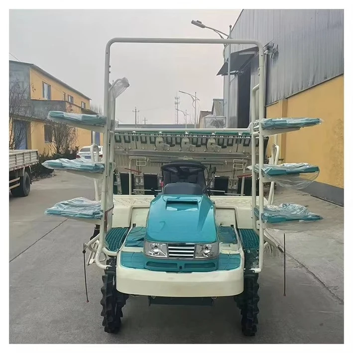 Rice Transplanter 8 Row Seeders   Transplanters Rice Planter for Walking Tractor Riding Tyle Rice Paddy Transplanter with Prices