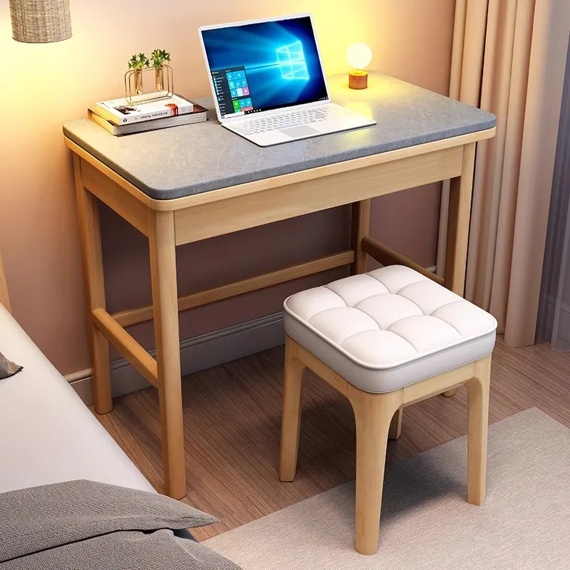Small and Durable Writing Desk with Simple Design for Small Spaces, Home Office Computer Desk