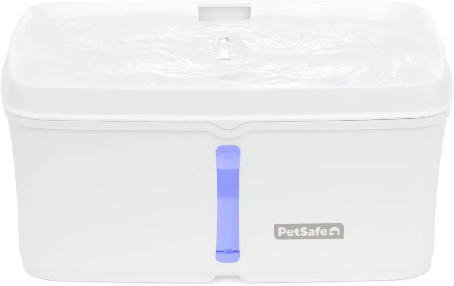 

Автоматический фонтан для воды для домашних животных с двойной фильтрацией, сверхтихий, можно мыть в посудомоечной машине, нержавеющая сталь - емкость 140 унций