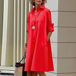 Vestido com decote em v feminino, robe redondo de bolinhas, estampa de coleção estampada, grande, elegante, moda verão, novo, 2023