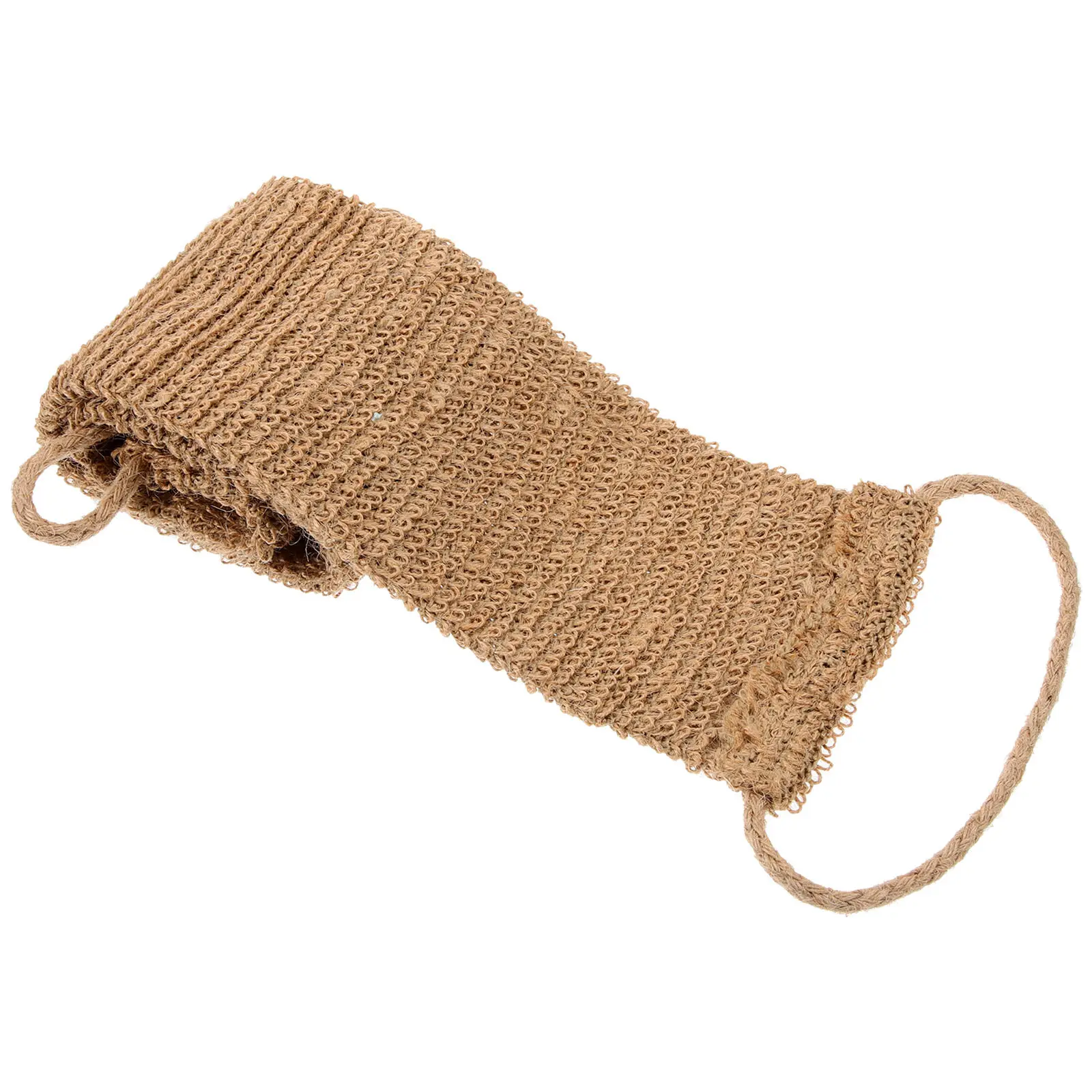 1Pcs Premium Rub Back Towel Washable Exfoliating Bath Scrubber for Back Cleaning Lotion Application Long Strap