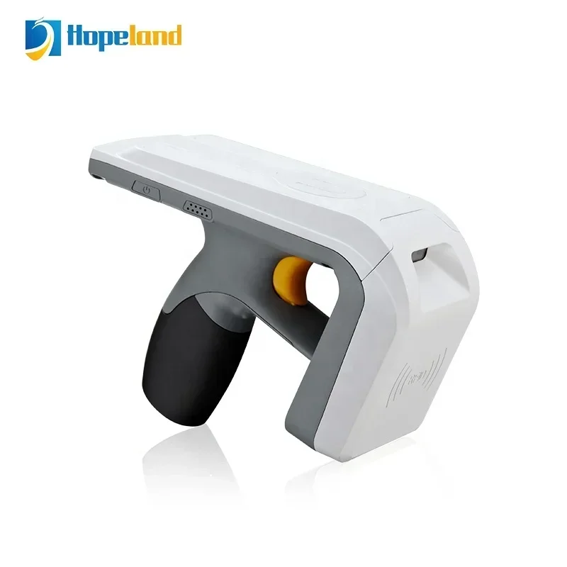 Hopeland อุตสาหกรรมยาวช่วงมือถือ rfid reader android BT ไร้สายสแกนเนอร์ HL7202K8 สนับสนุน OTG rfid reader