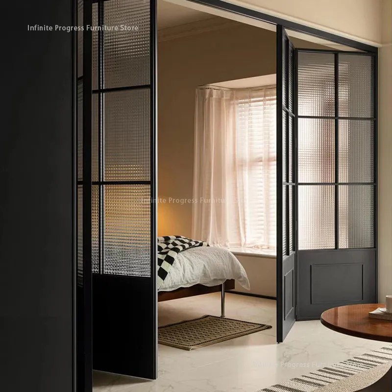 

Двери и фурнитура в ретро-стиле для балконов и офисов, усовершенствованные двери и аксессуары, индивидуальные решения для дома, складные двери Ls40zdm