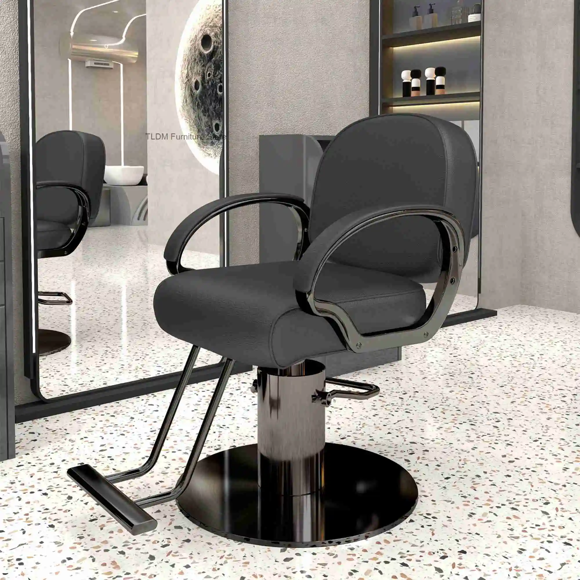Luxury Salon Barber Chair Professional Shampoo Equipment Barber Chair Waiting Beauty Silla De Barbero Hair Salon Furniture