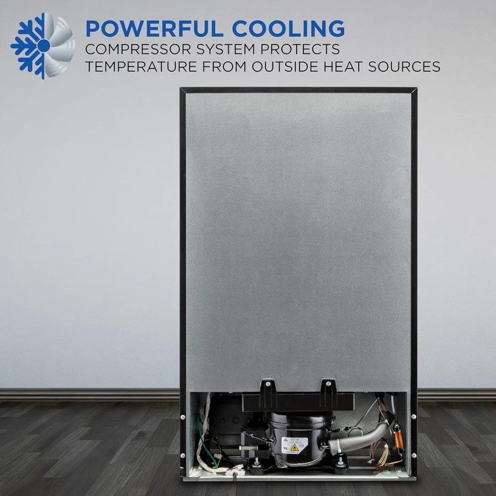 126캔 음료 냉장고 | 독립형 울트라 쿨 미니 음료 냉장고 |   가정 및 사무실용 맥주, 칵테일, 탄산음료, 주스 쿨러