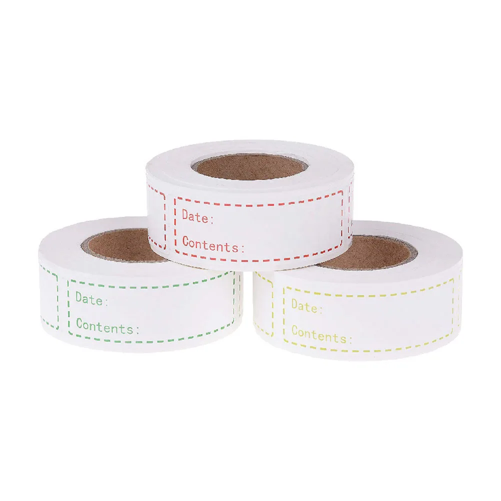 Food Storage Labels English Record Date Stickers For Kitchen Pantry Organization Diy Index Paste Folder Label Craft