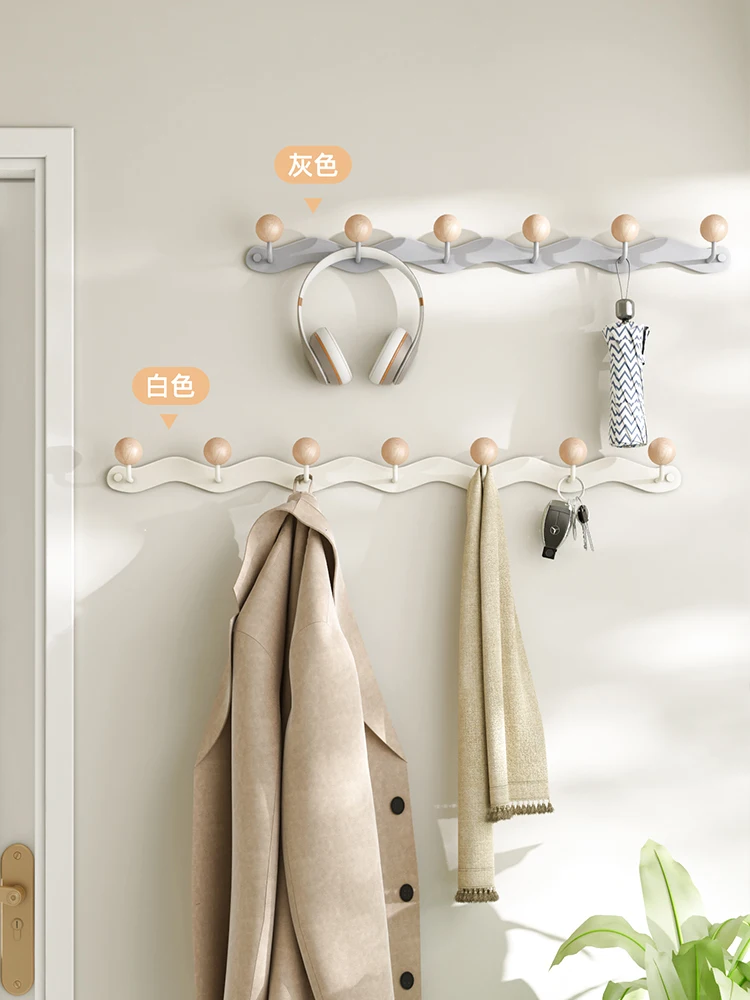 The product can be customized.Wall hanging hanger bedroom without punching entrance entrance hook into the house