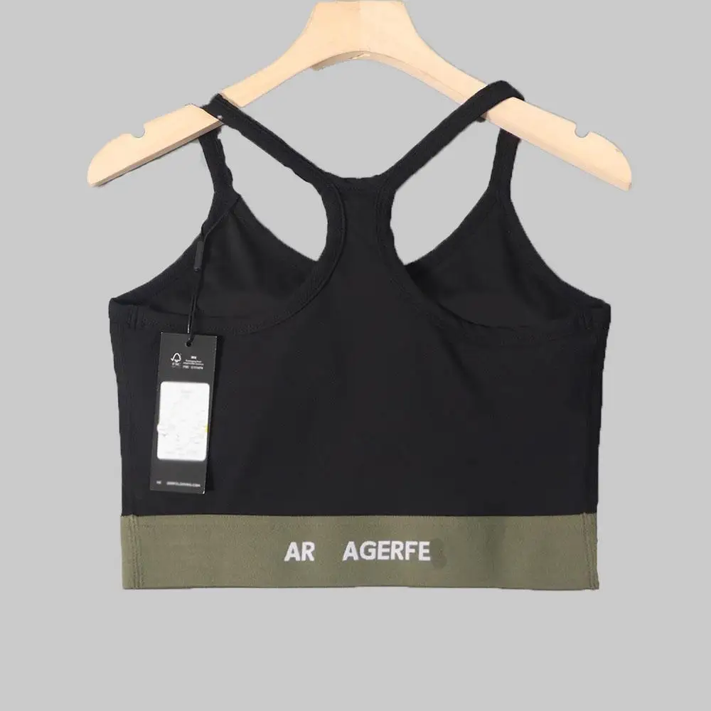 مجموعة اليوغا النسائية الجديدة بدلة ركوب الدراجات المرنة الرياضية الجميلة با وسادة الصدر الصدرية + 5 orts K Series Fitn Ensemble #4